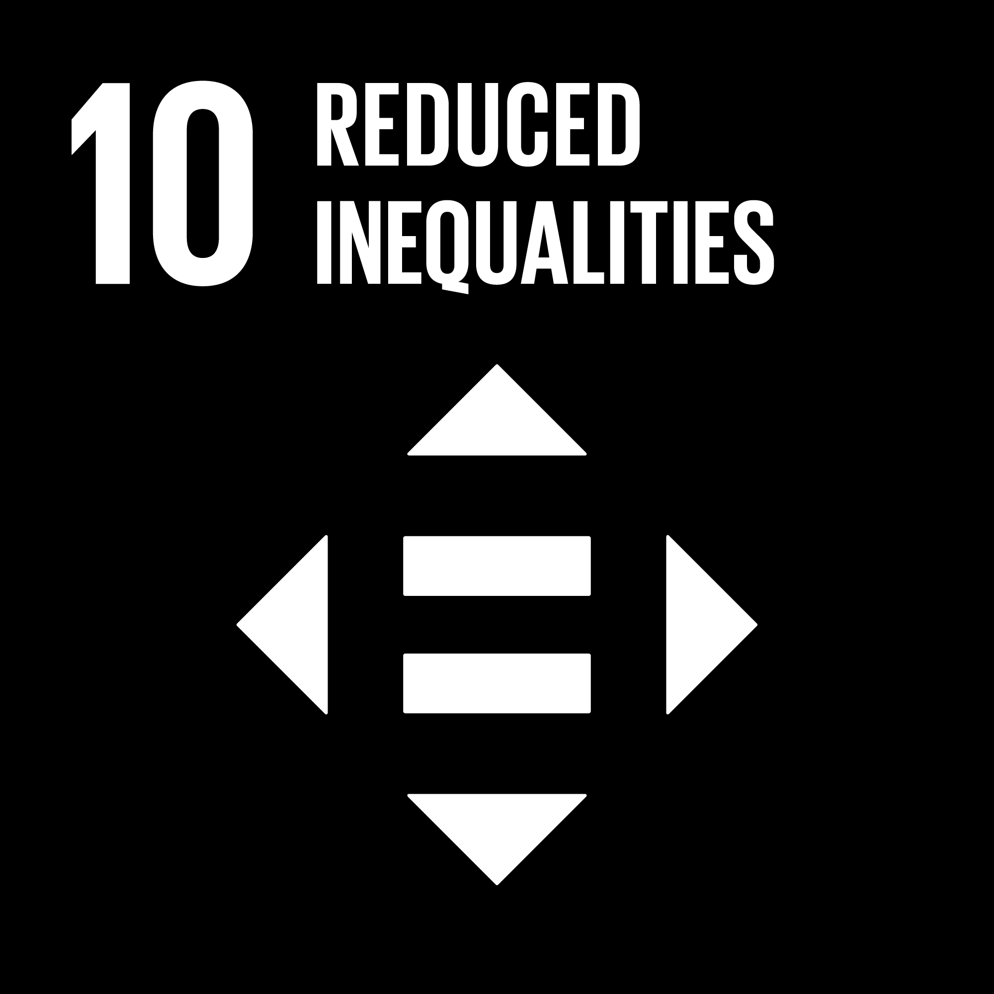 SDG10 Reduced Inequalities Humanium Metal